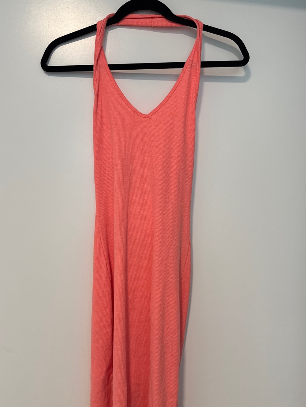 Fashion Nova Coral Pink Tank Maxi Dress
